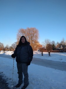 A picture of me in the snow